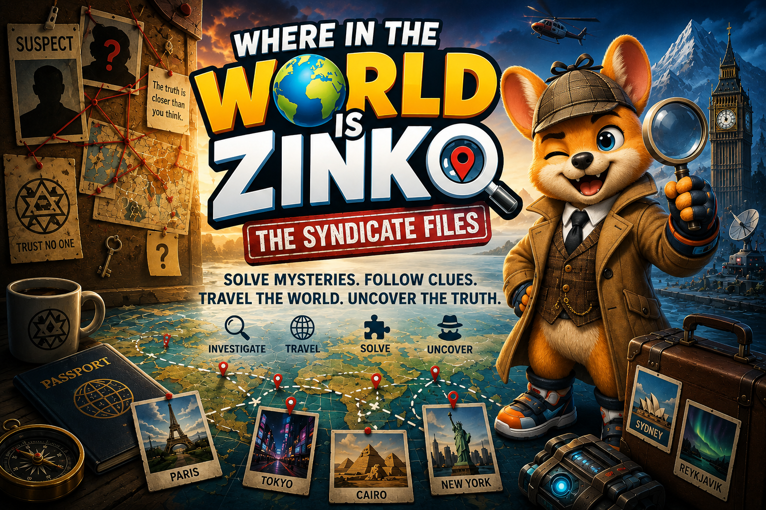 Where in the World is Zinko